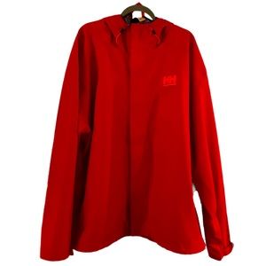 HELLY HANSON TECH RAIN COAT.